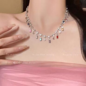 Rainbow Tassel Necklace